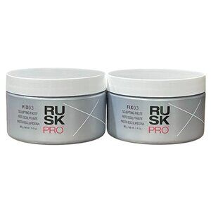 RARE Rusk Pro Fix03 Sculpting Paste 3.4 oz Each Lot Of 2 New Unisex